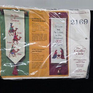 Cross Stitch Kit Bellpull The Gifts Of Christmas Christmas Joy Creative Circle